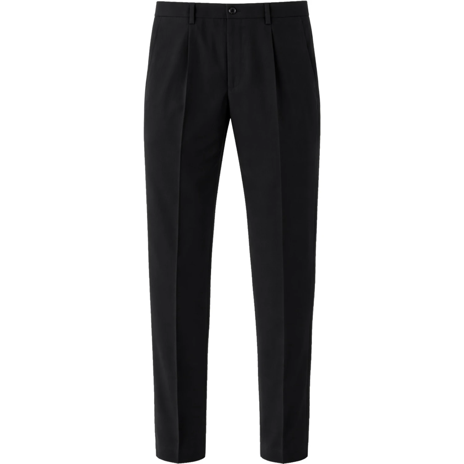 STRAIGHT WOOL PANTS