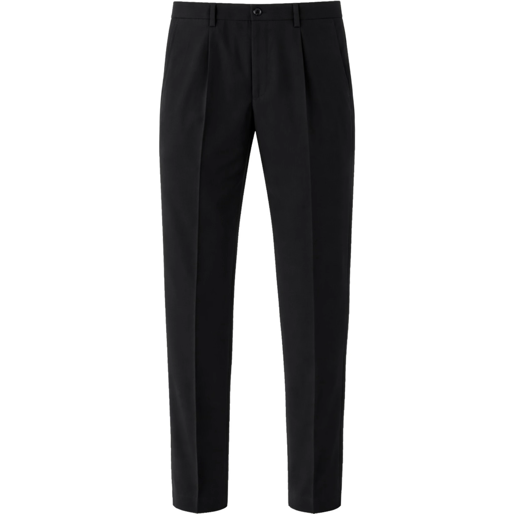 STRAIGHT WOOL PANTS