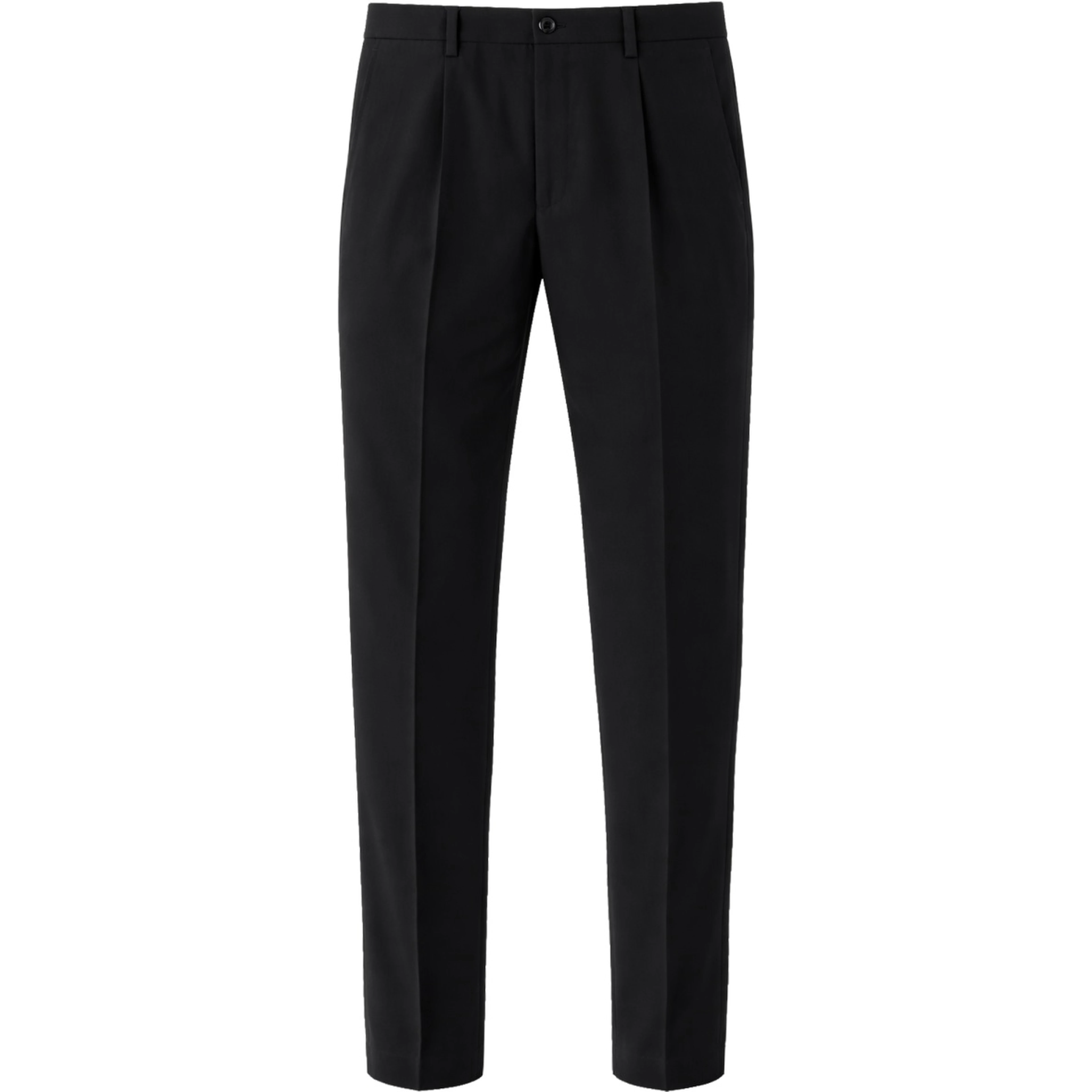 STRAIGHT WOOL PANTS