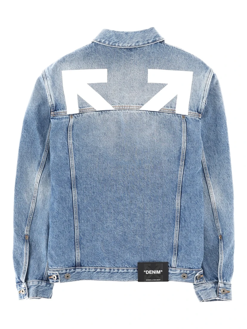 DENIM JACKET WITH PRINT