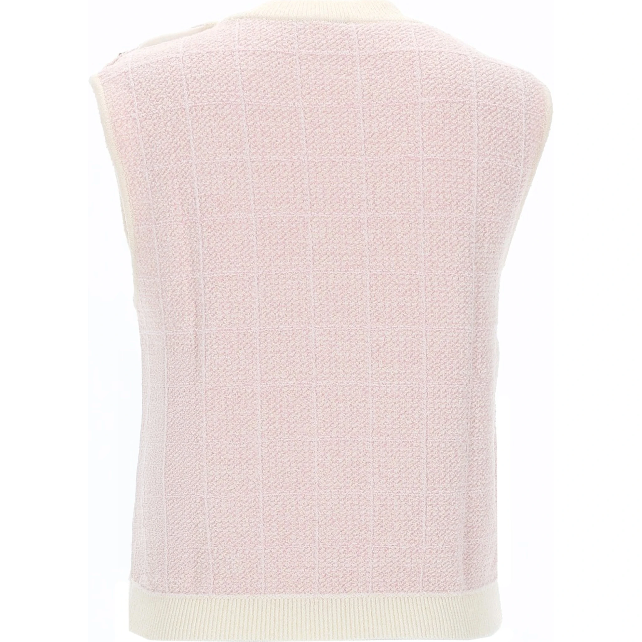 SLEEVELESS TOP WITH JEWEL BUTTONS