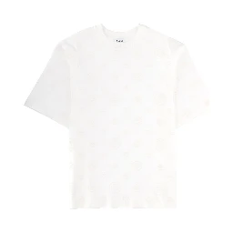 T-SHIRT WITH MONOGRAM DETAILS
