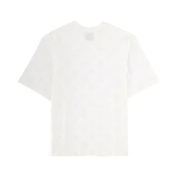 T-SHIRT WITH MONOGRAM DETAILS