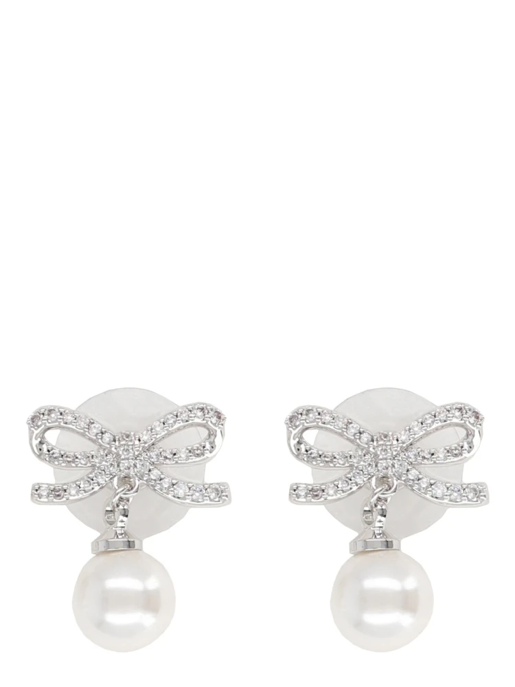 "BOW PEARL" EARRINGS