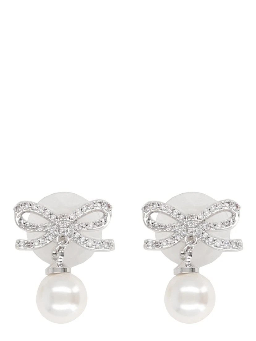"BOW PEARL" EARRINGS