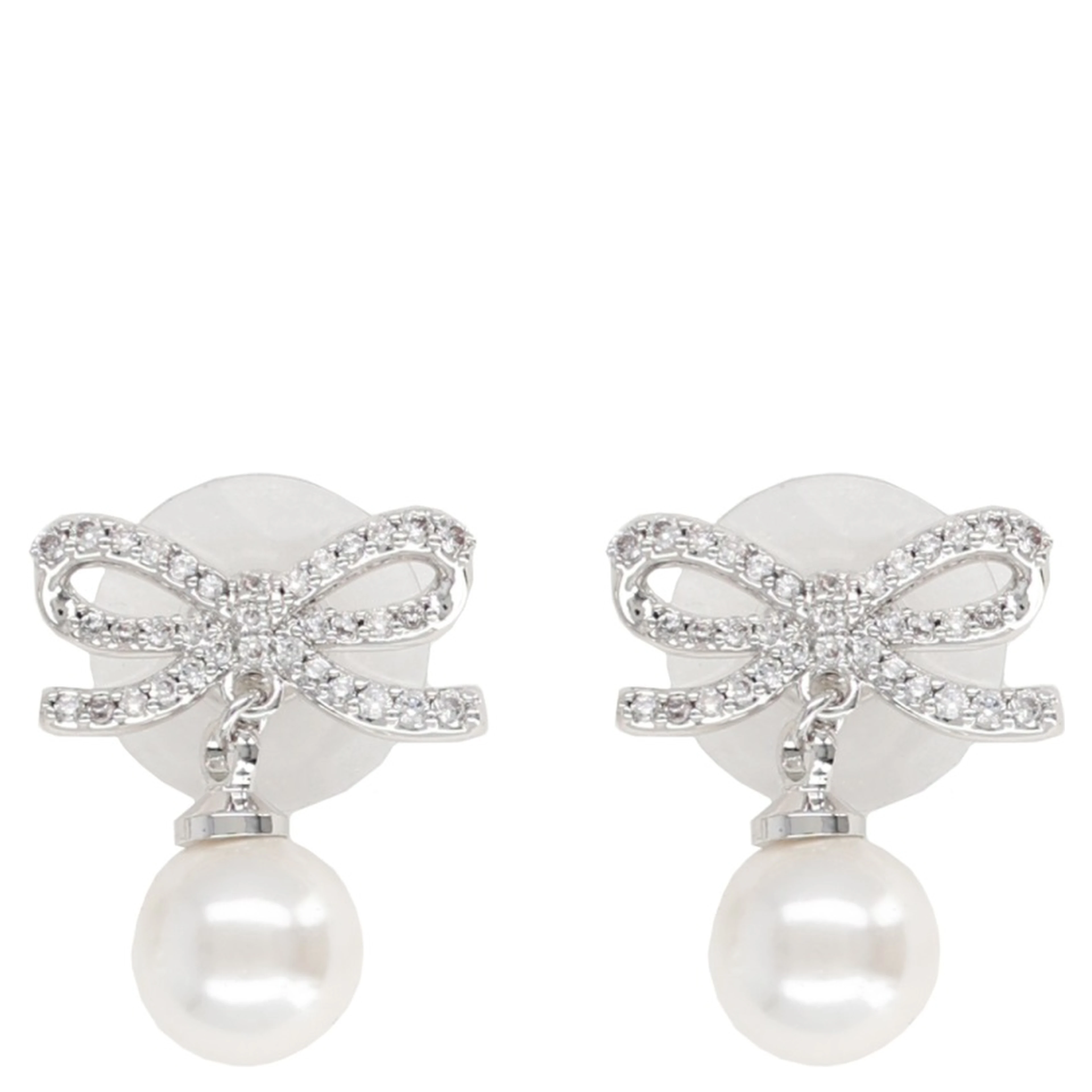 "BOW PEARL" EARRINGS