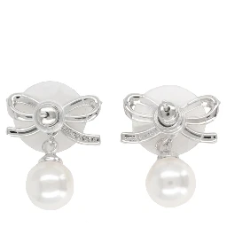 "BOW PEARL" EARRINGS