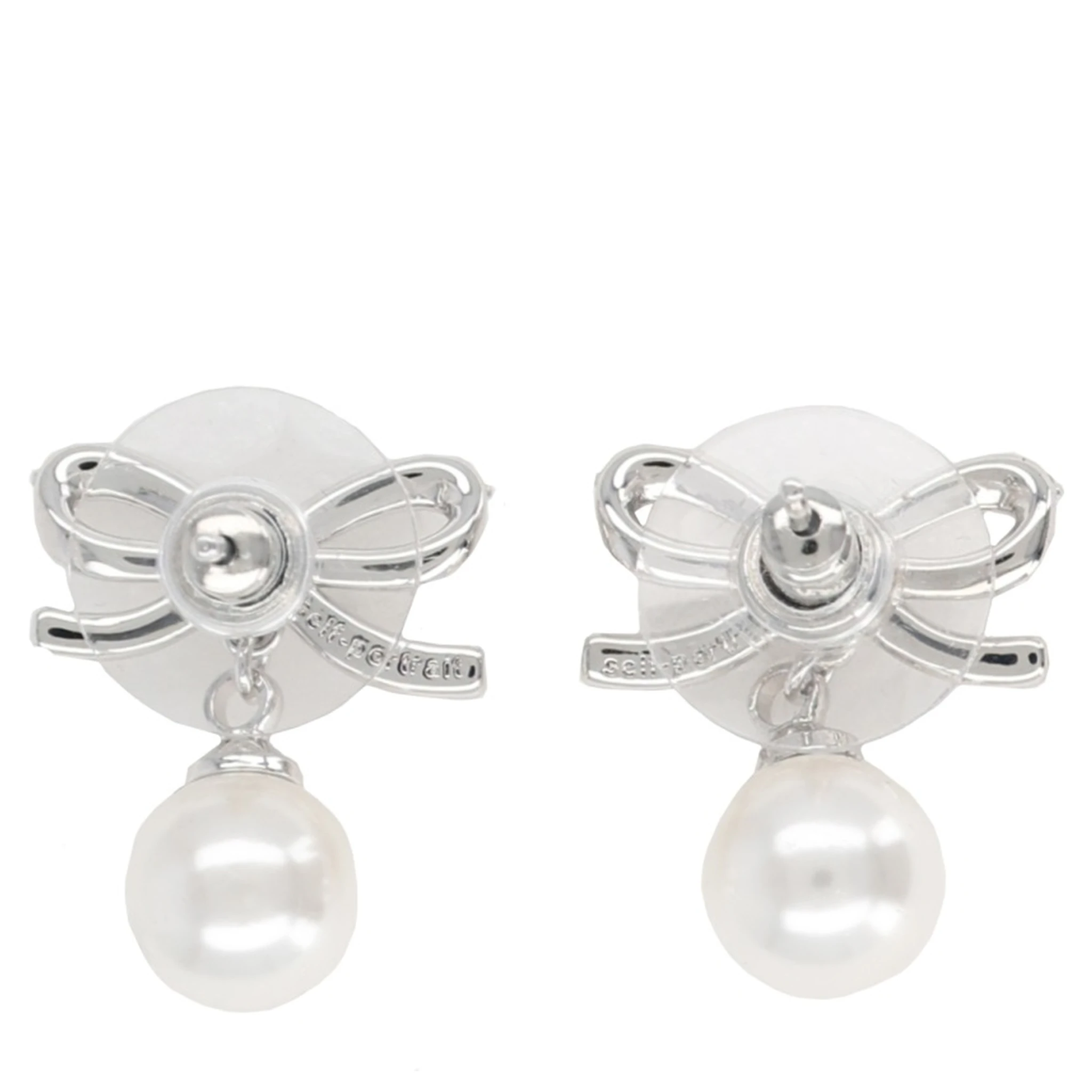 "BOW PEARL" EARRINGS