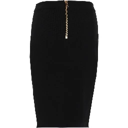 MIDI SKIRT WITH JEWEL BUTTONS