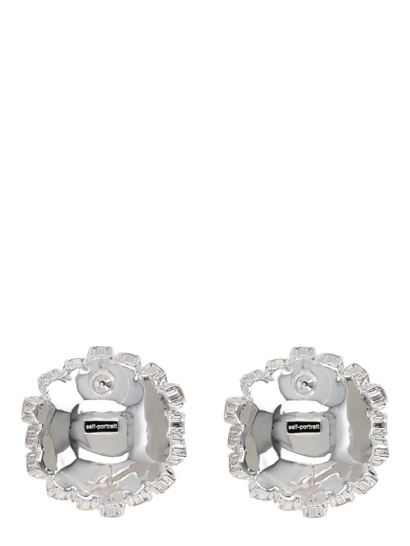 "CRYSTAL FLOWER" EARRINGS