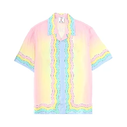 "FLAMING TENNIS BALL" SHIRT
