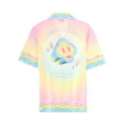 "FLAMING TENNIS BALL" SHIRT