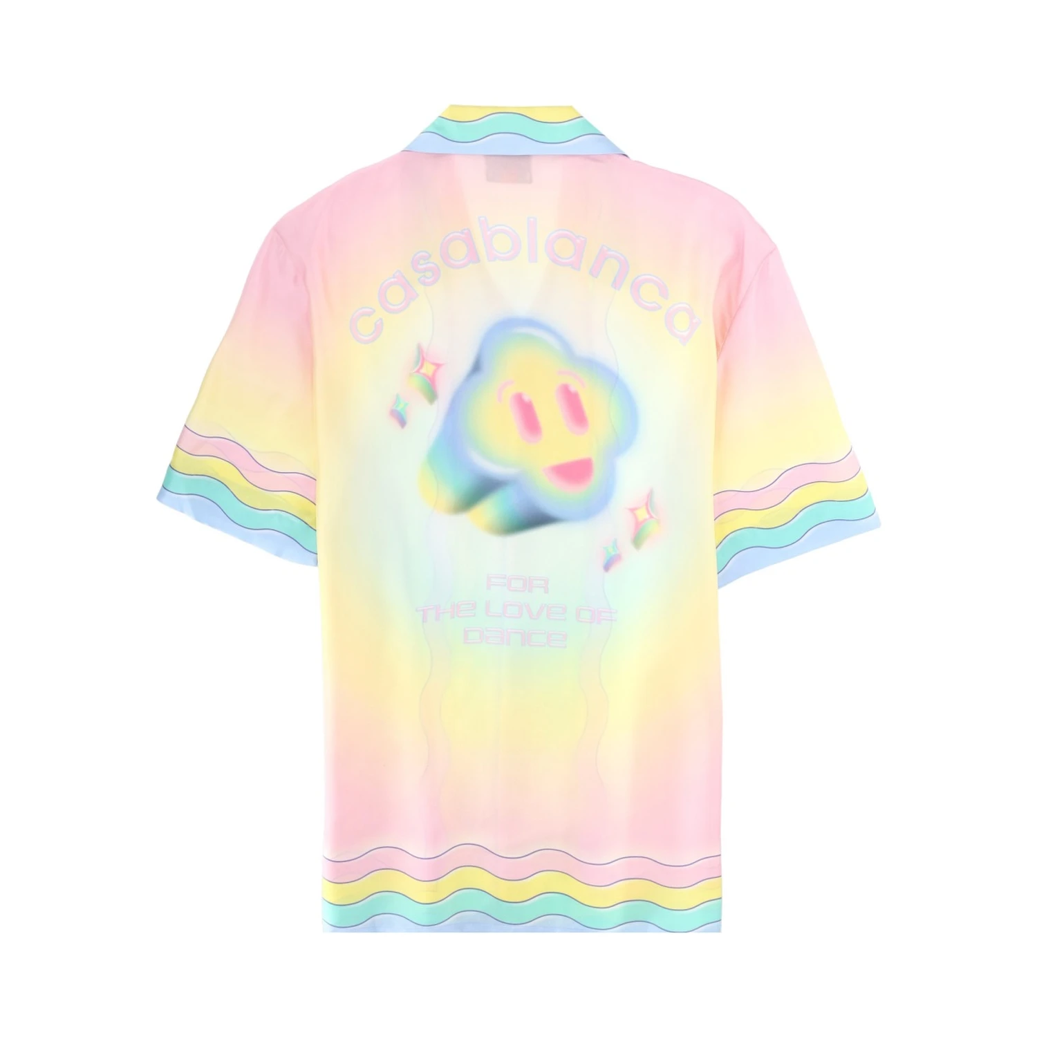 "FLAMING TENNIS BALL" SHIRT