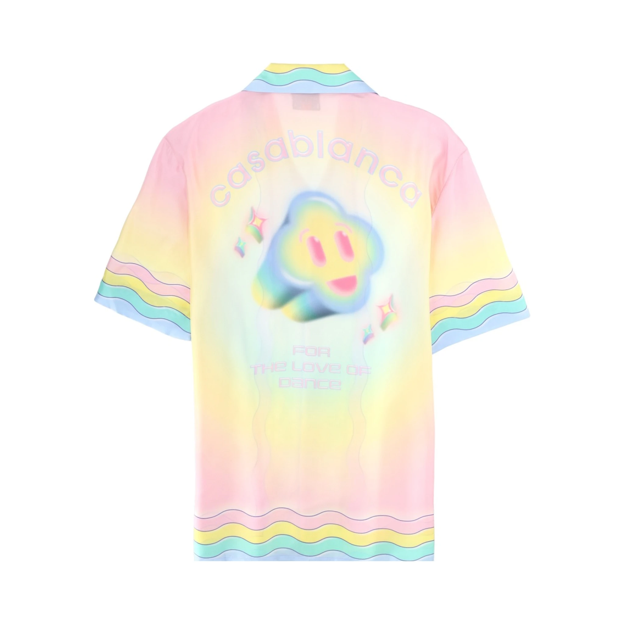 "FLAMING TENNIS BALL" SHIRT