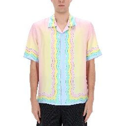 "FLAMING TENNIS BALL" SHIRT