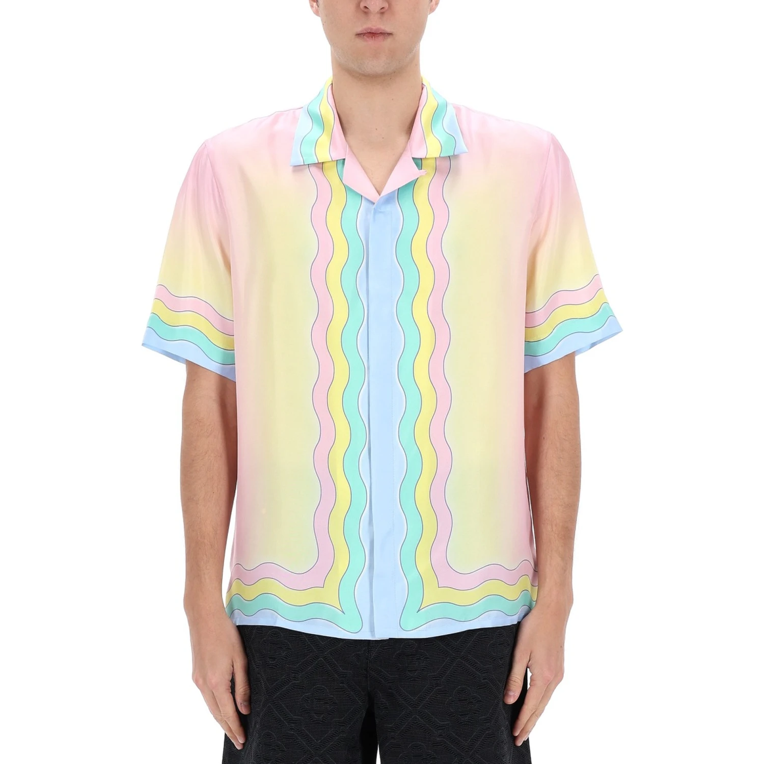 "FLAMING TENNIS BALL" SHIRT