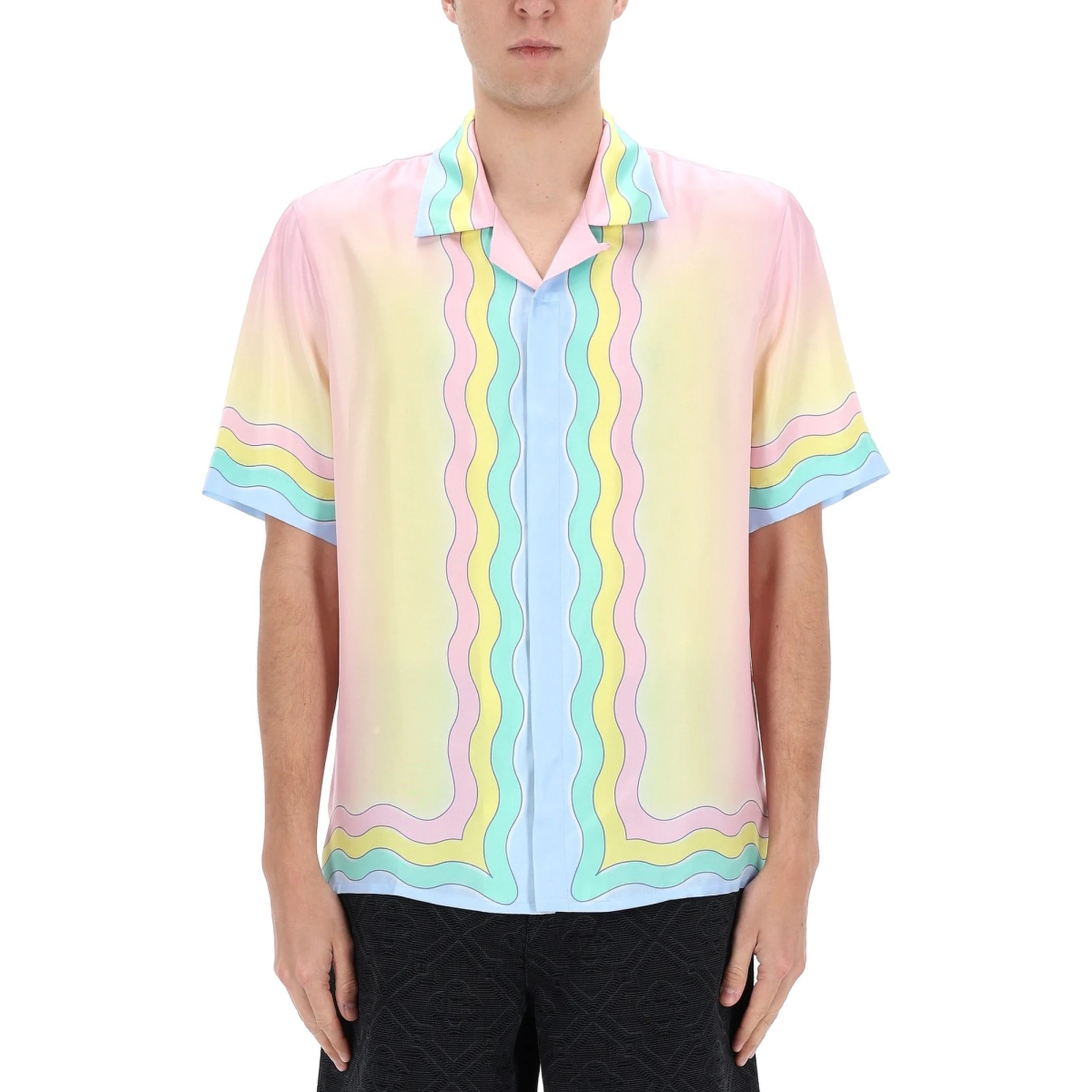 "FLAMING TENNIS BALL" SHIRT