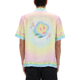 "FLAMING TENNIS BALL" SHIRT