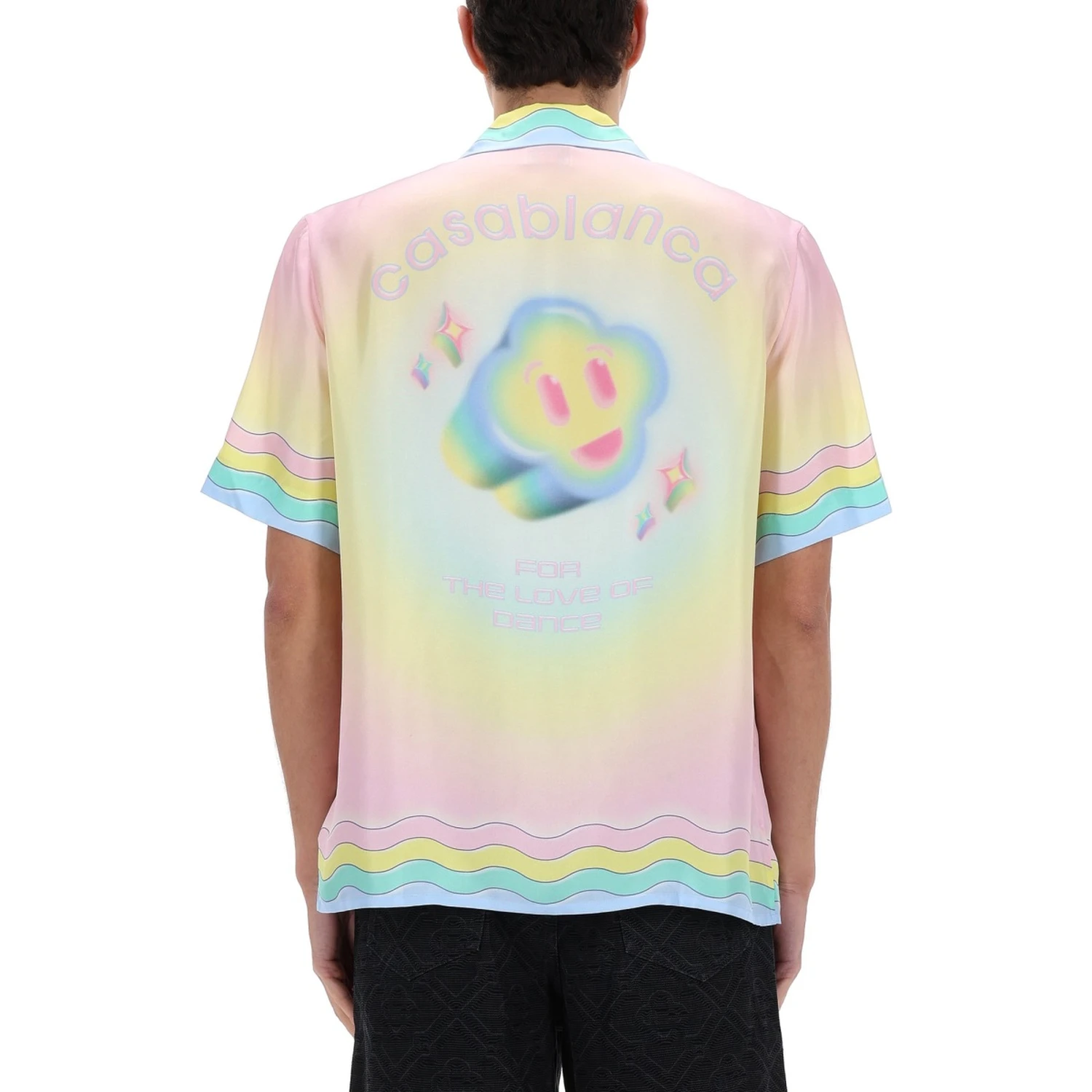 "FLAMING TENNIS BALL" SHIRT