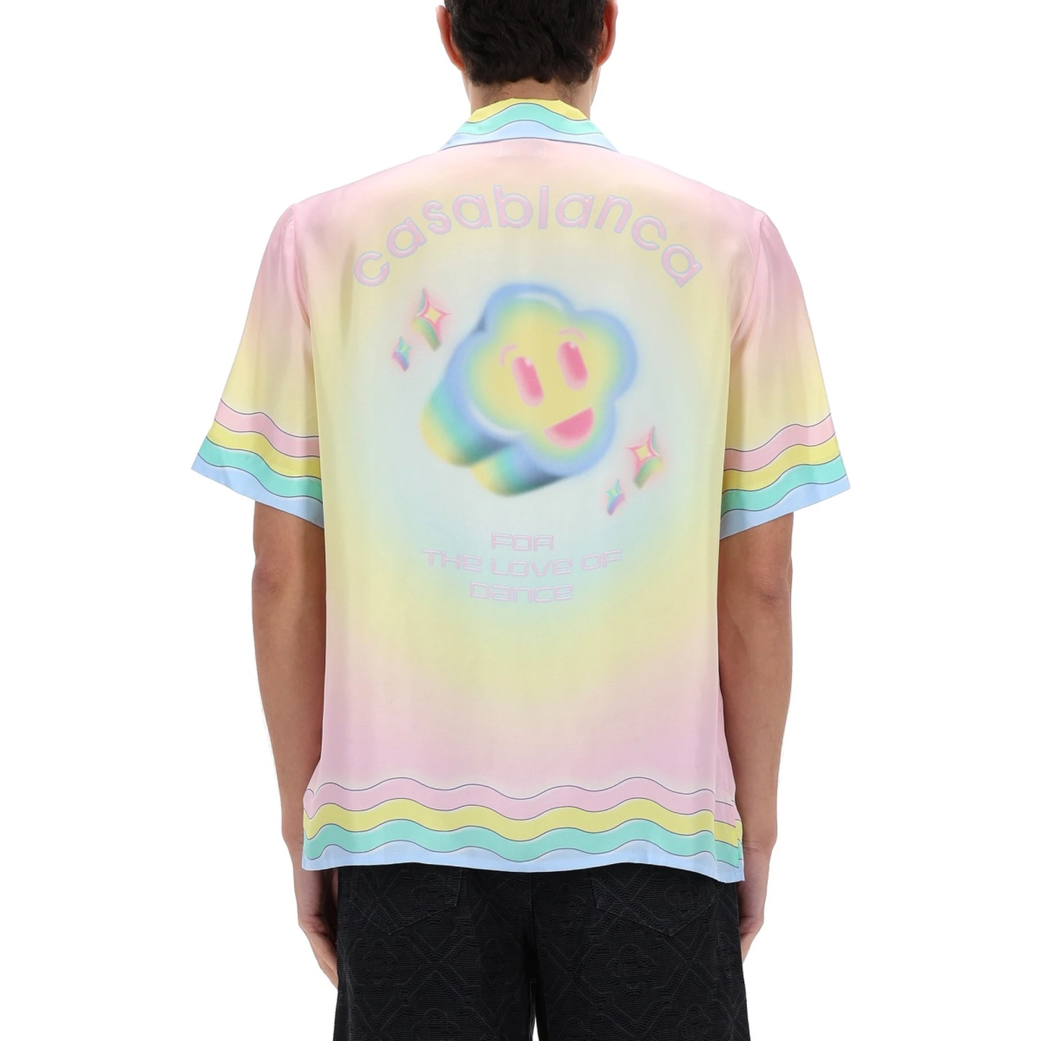 "FLAMING TENNIS BALL" SHIRT