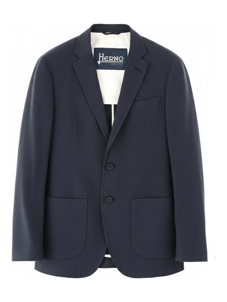 SINGLE-BREASTED LINEN JACKET