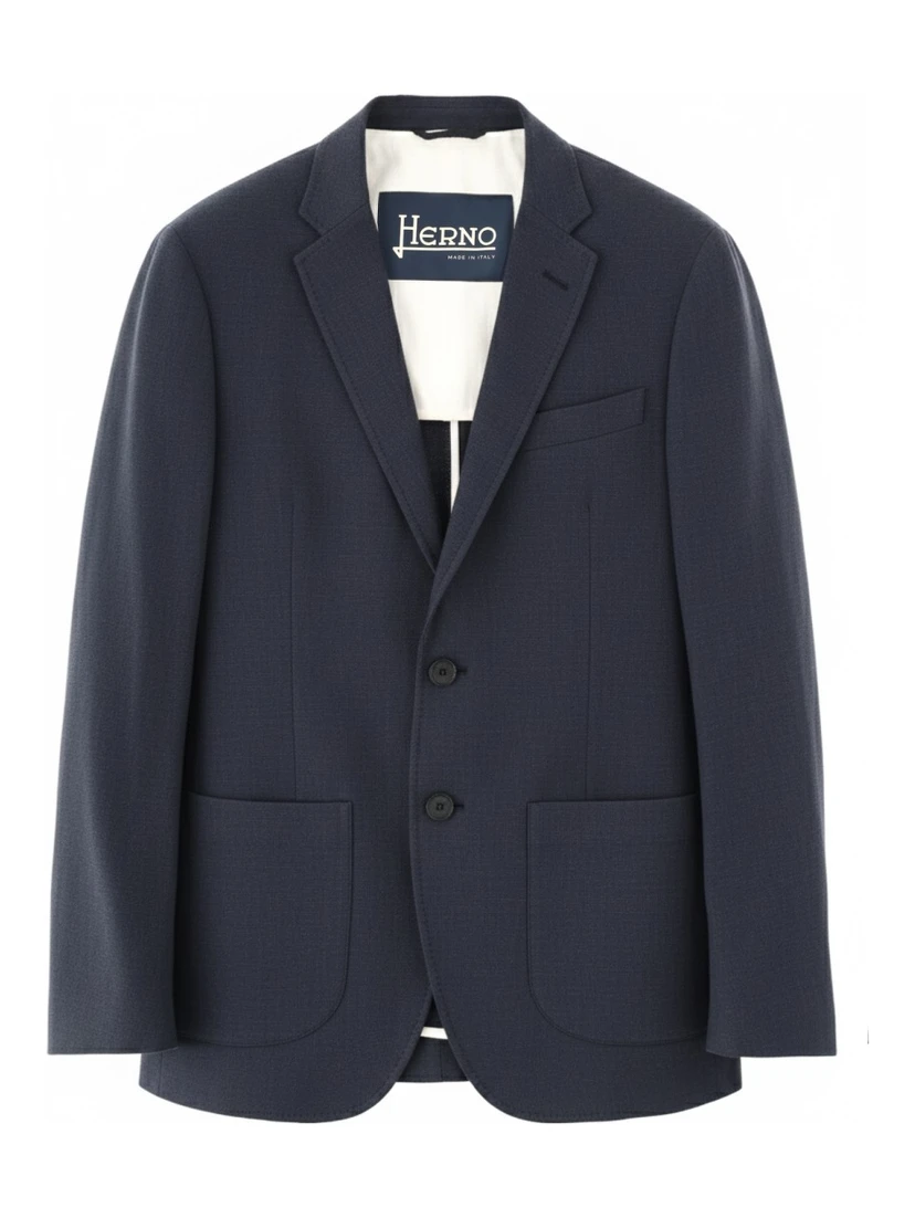 SINGLE-BREASTED LINEN JACKET