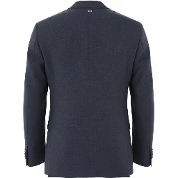 SINGLE-BREASTED LINEN JACKET