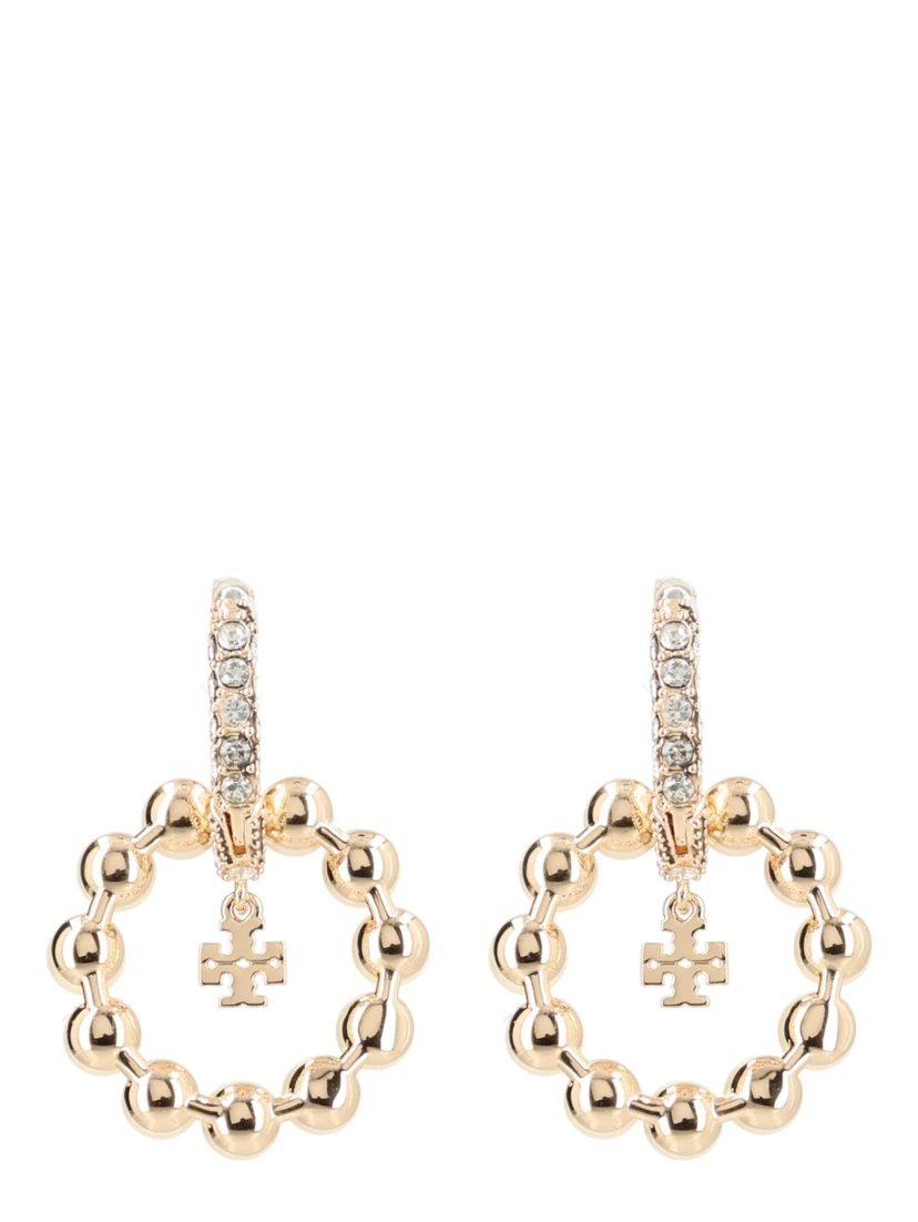 "KIRA" EARRINGS WITH PEARLS AND RHINESTONES