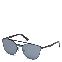 نظارات شمسية معدنية سوداء