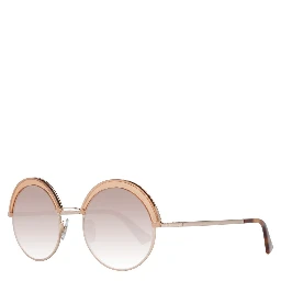 نظارات شمسية معدنية ذهبية