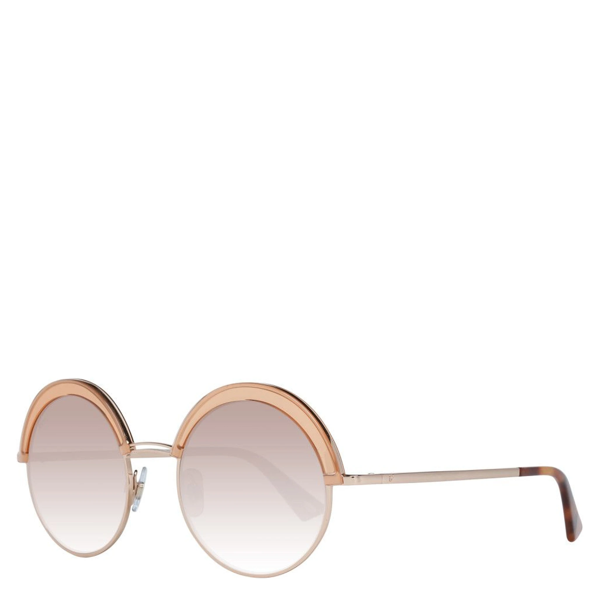 نظارات شمسية معدنية ذهبية