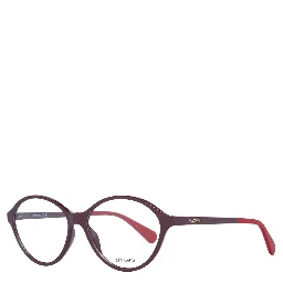 Burgundy Plastic Glasses (Frames)
