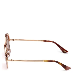 نظارات شمسية معدنية ذهبية