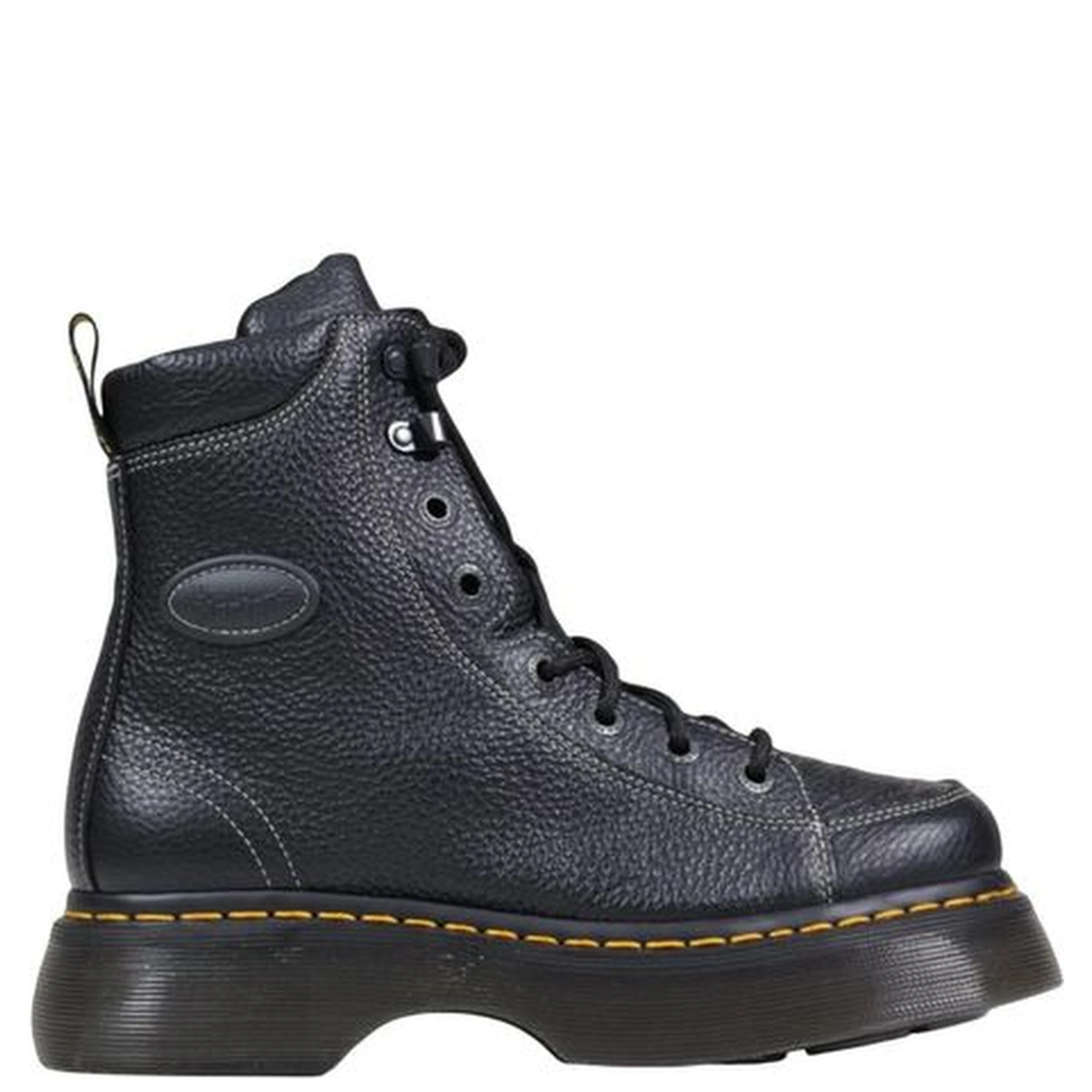 Black Leather Ankle Boots