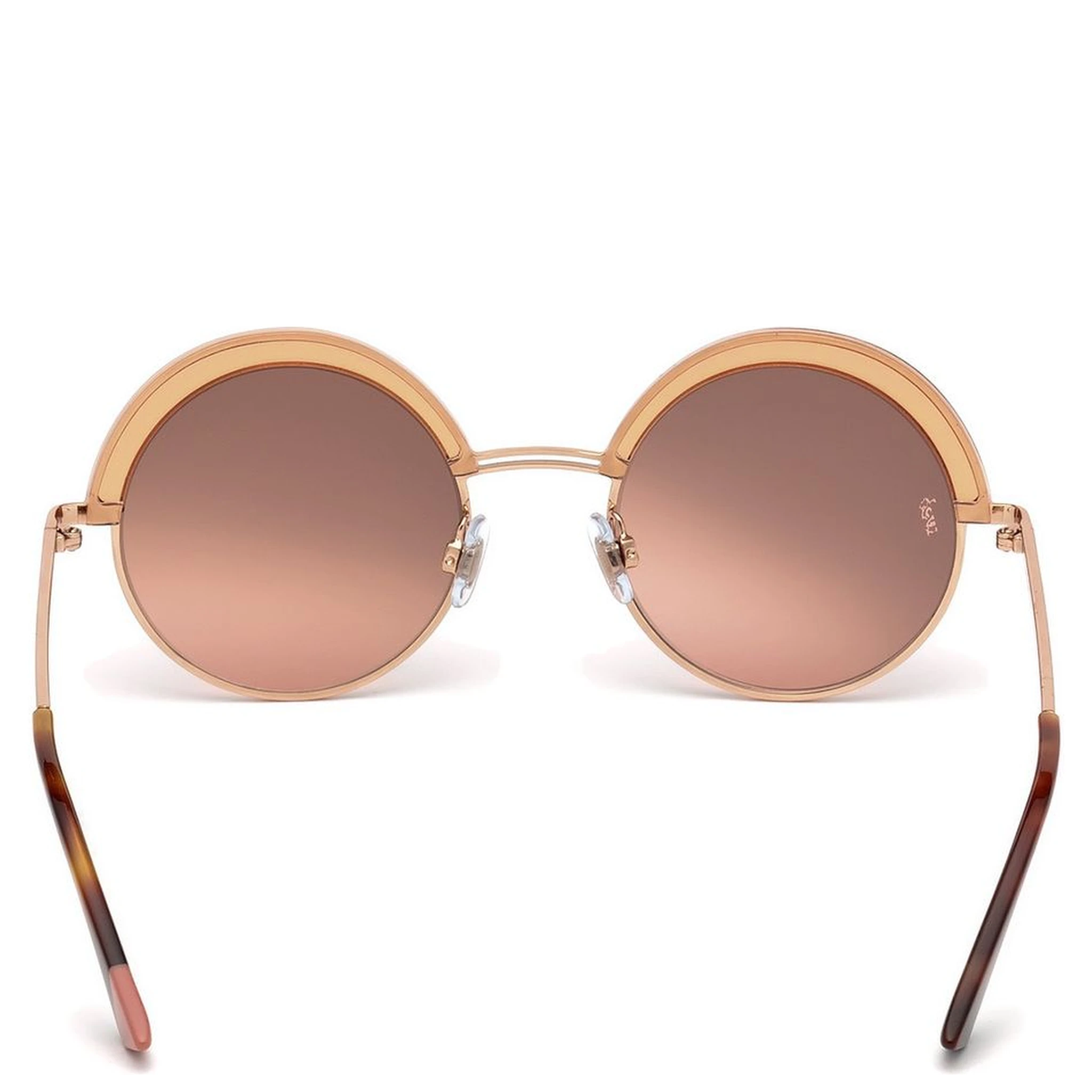 نظارات شمسية معدنية ذهبية