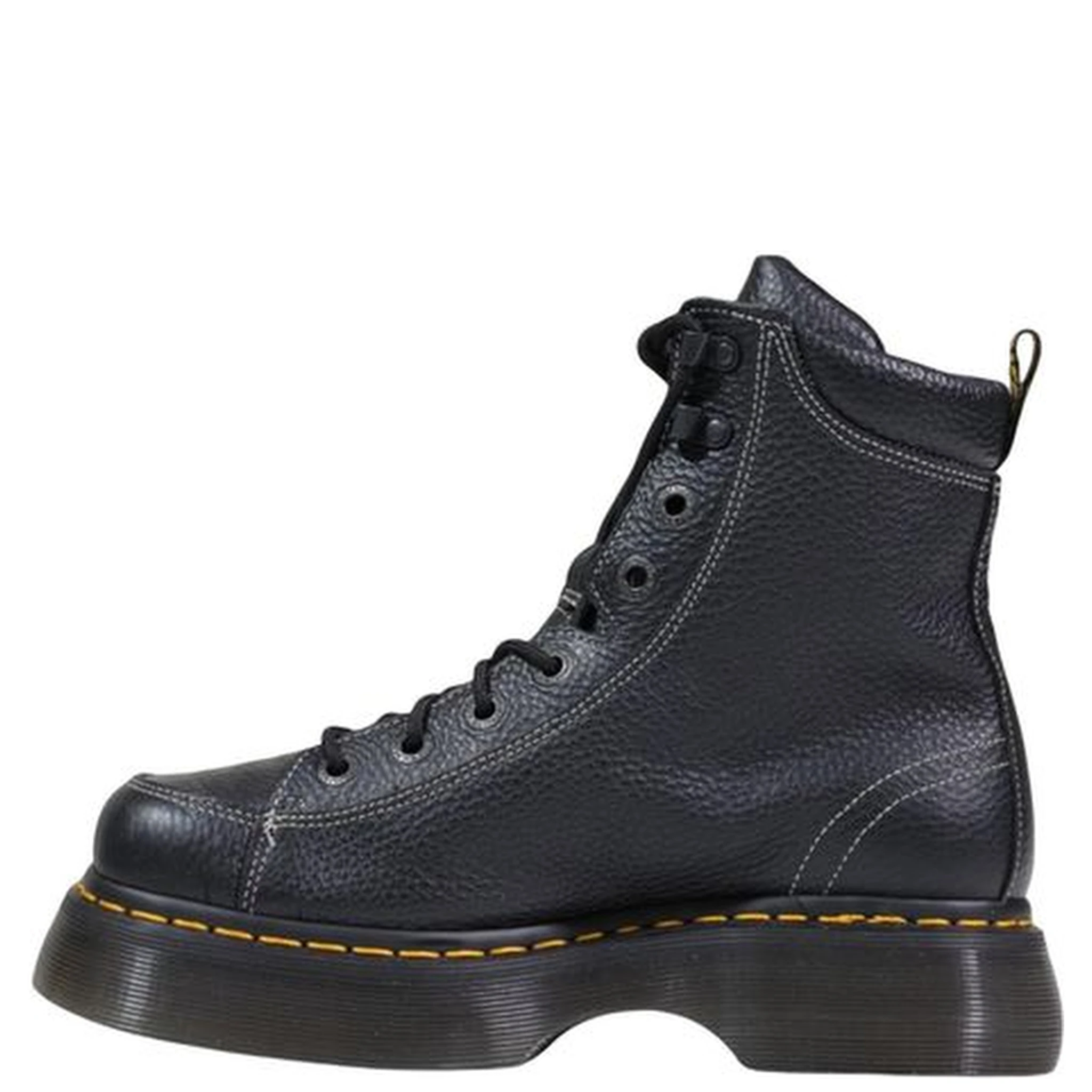 Black Leather Ankle Boots