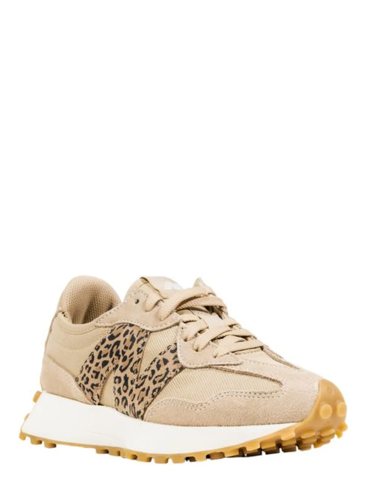 Beige Suede Leather Low Top Sneakers alternative