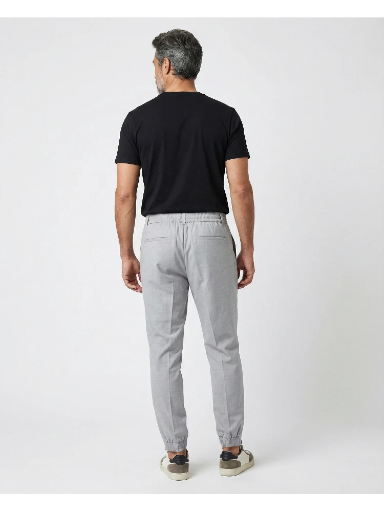 Gray Linen Casual Pants alternative