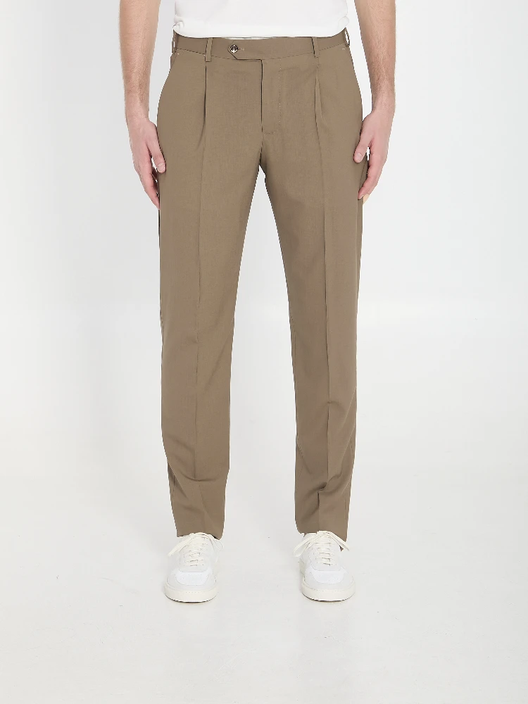 Union virgin wool trousers