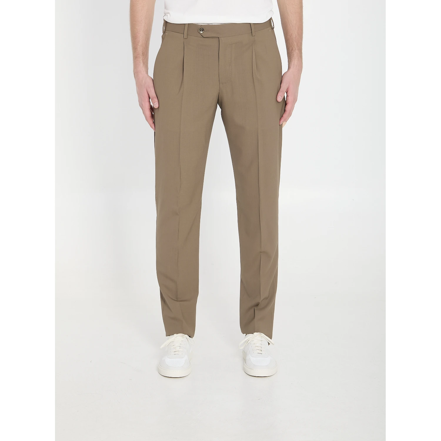 Union virgin wool trousers