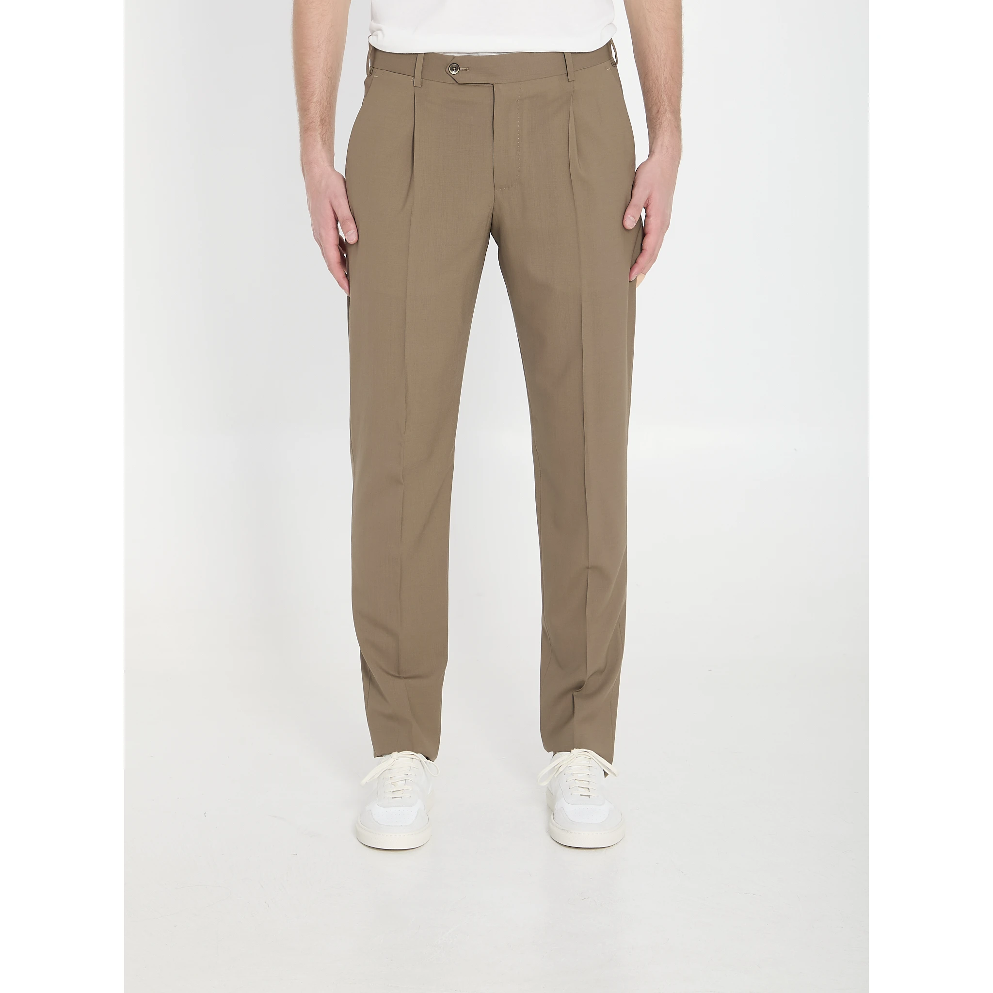 Union virgin wool trousers