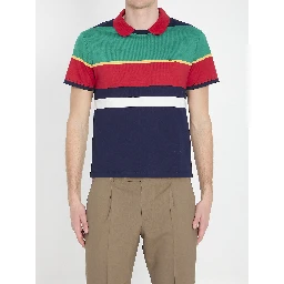 Striped cotton T-shirt