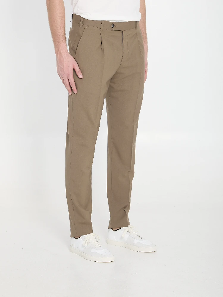 Union virgin wool trousers alternative