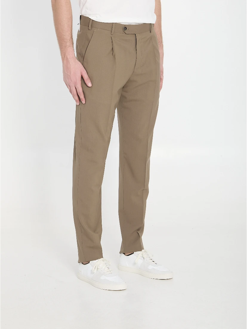 Union virgin wool trousers