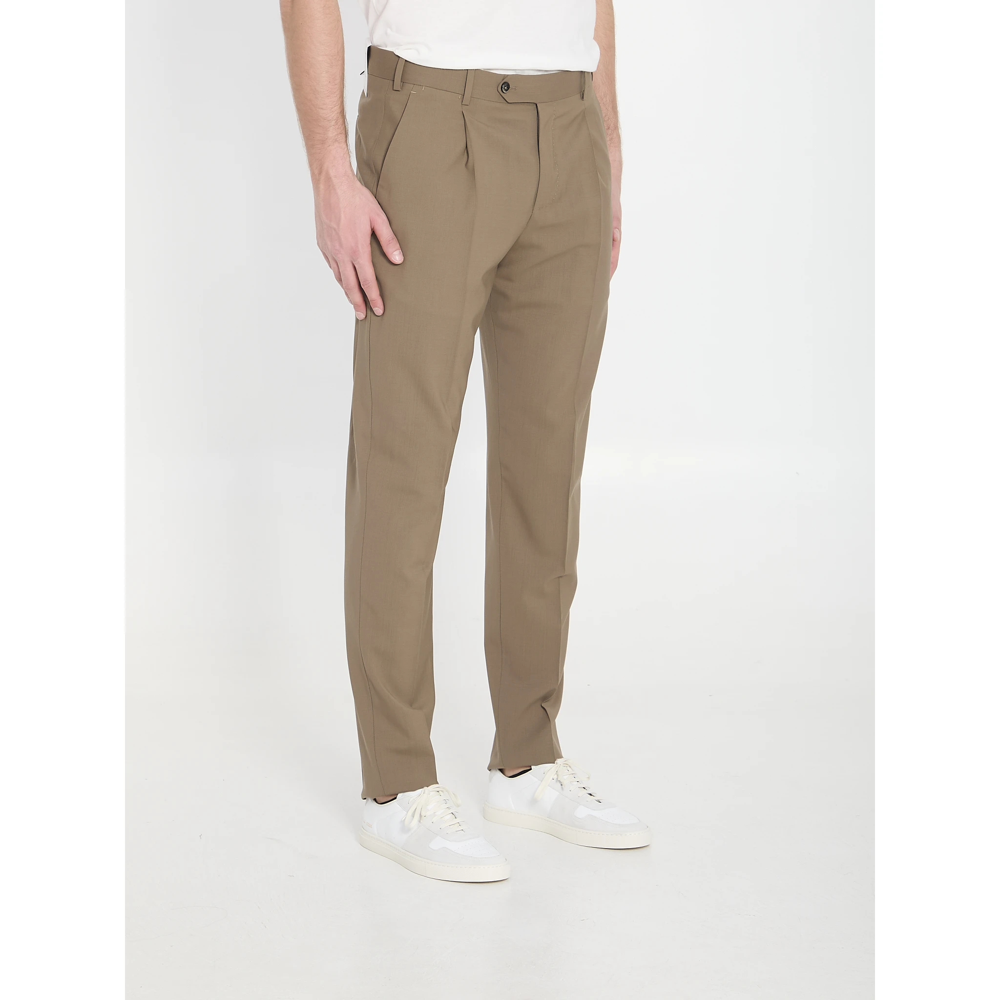 Union virgin wool trousers