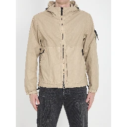 Organic-Look Panama-TC Nylon jacket