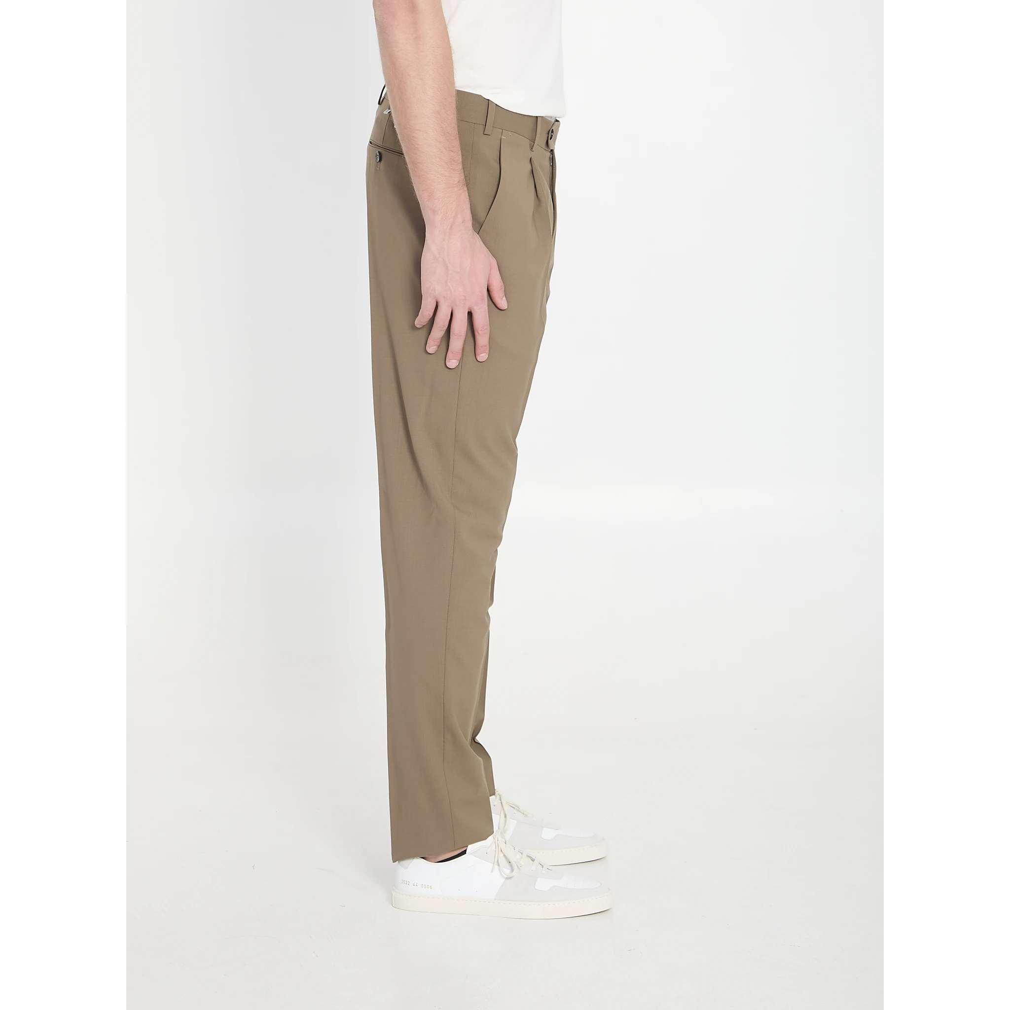 Union virgin wool trousers