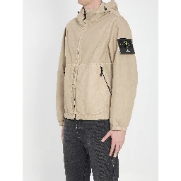 Organic-Look Panama-TC Nylon jacket