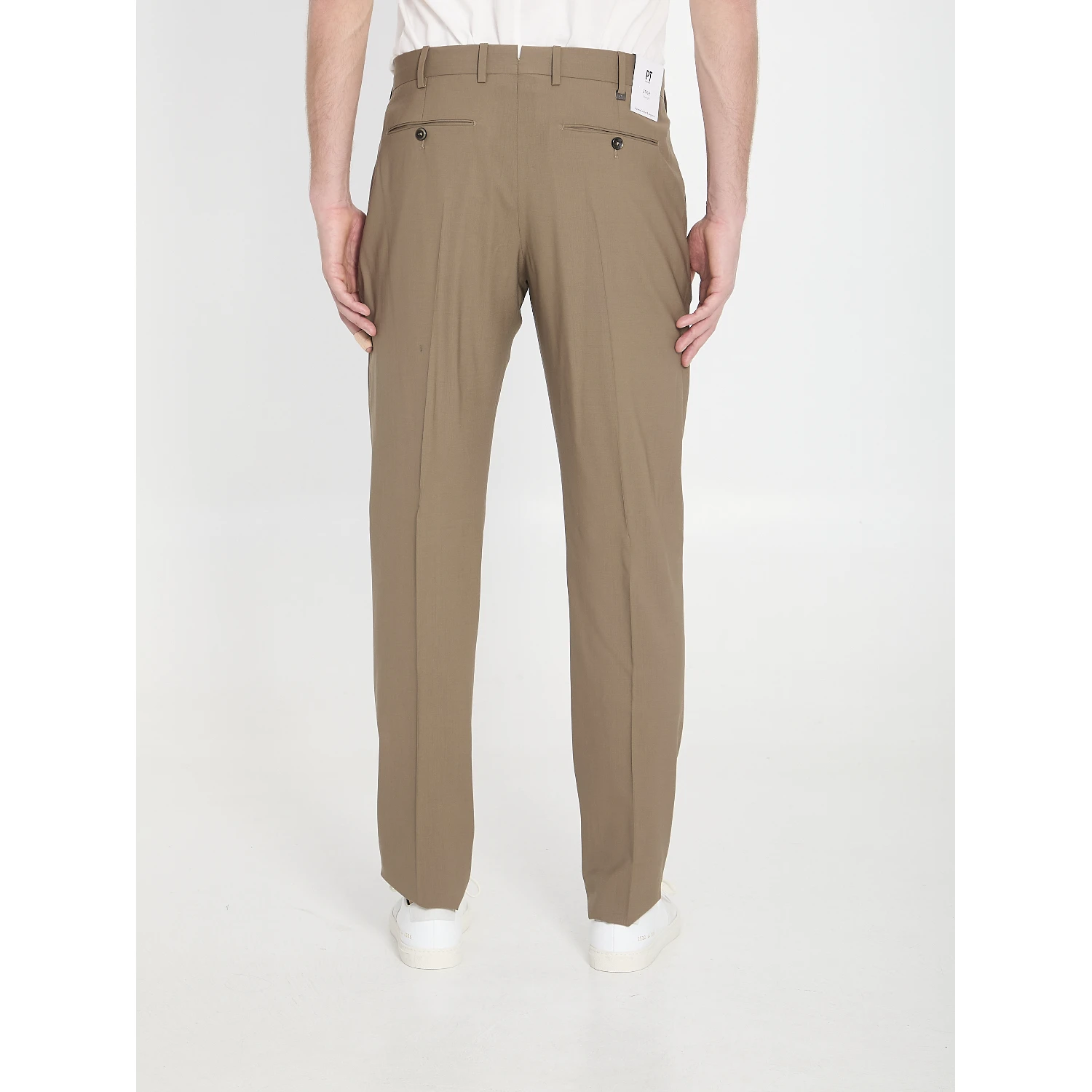Union virgin wool trousers