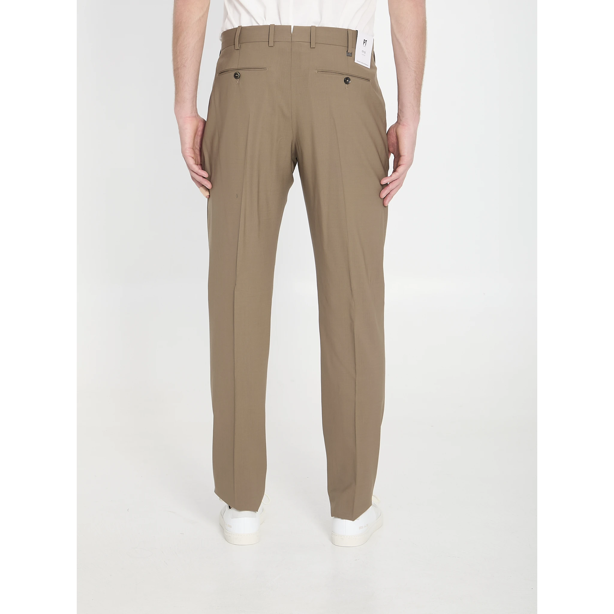 Union virgin wool trousers